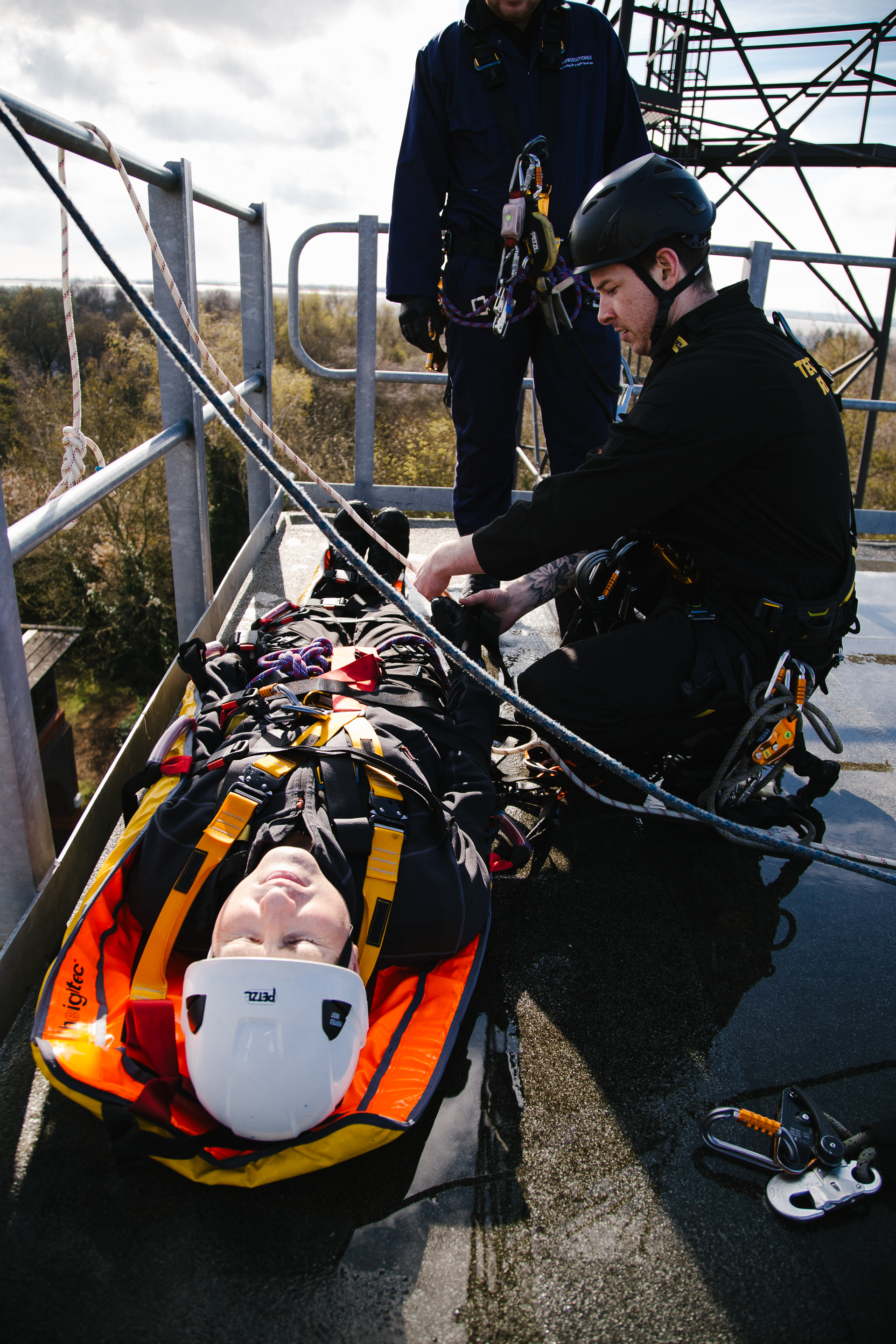 Our subject leads - hold expertise in advanced rescue, standby response and work at height training